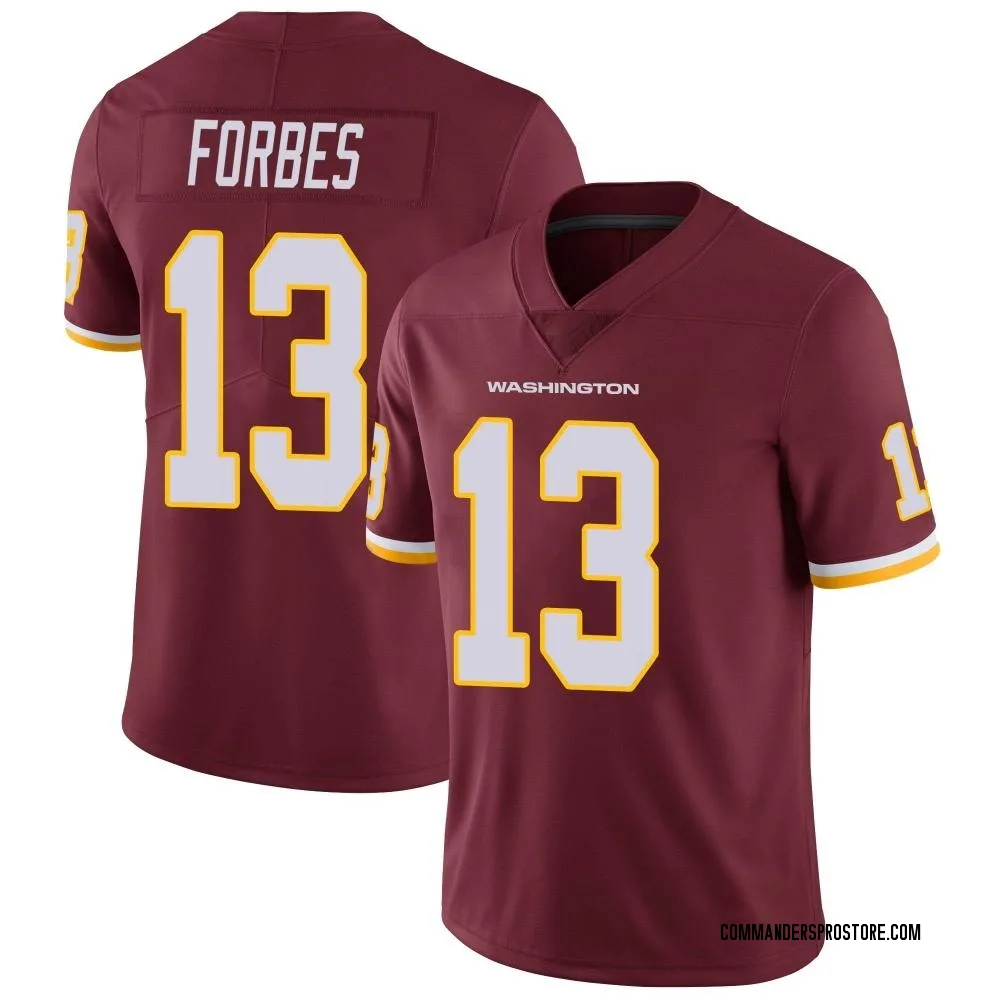 Youth Limited Emmanuel Forbes Washington Commanders Burgundy Team Color Vapor Untouchable Jersey